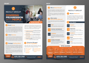 Updated look for company collateral | Flyer Design by SAI DESIGNS