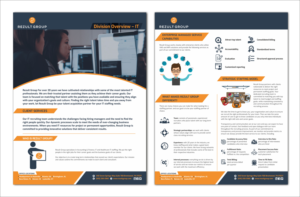 Updated look for company collateral | Flyer Design by Fine Graphics House