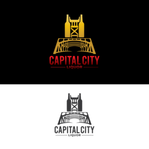 CAPITAL CITY LIQUOR | Logo Design by Graphic Bricks