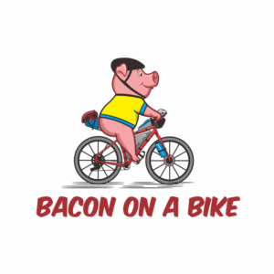 Bacon on a Bike | Logo-Design von mazyo2x