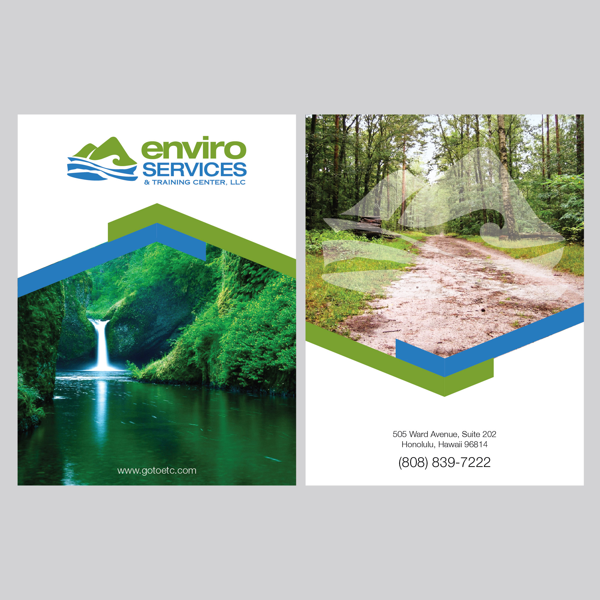 Brochure Design by GraphicTec for EnviroServices & Training Center | Design #24027453