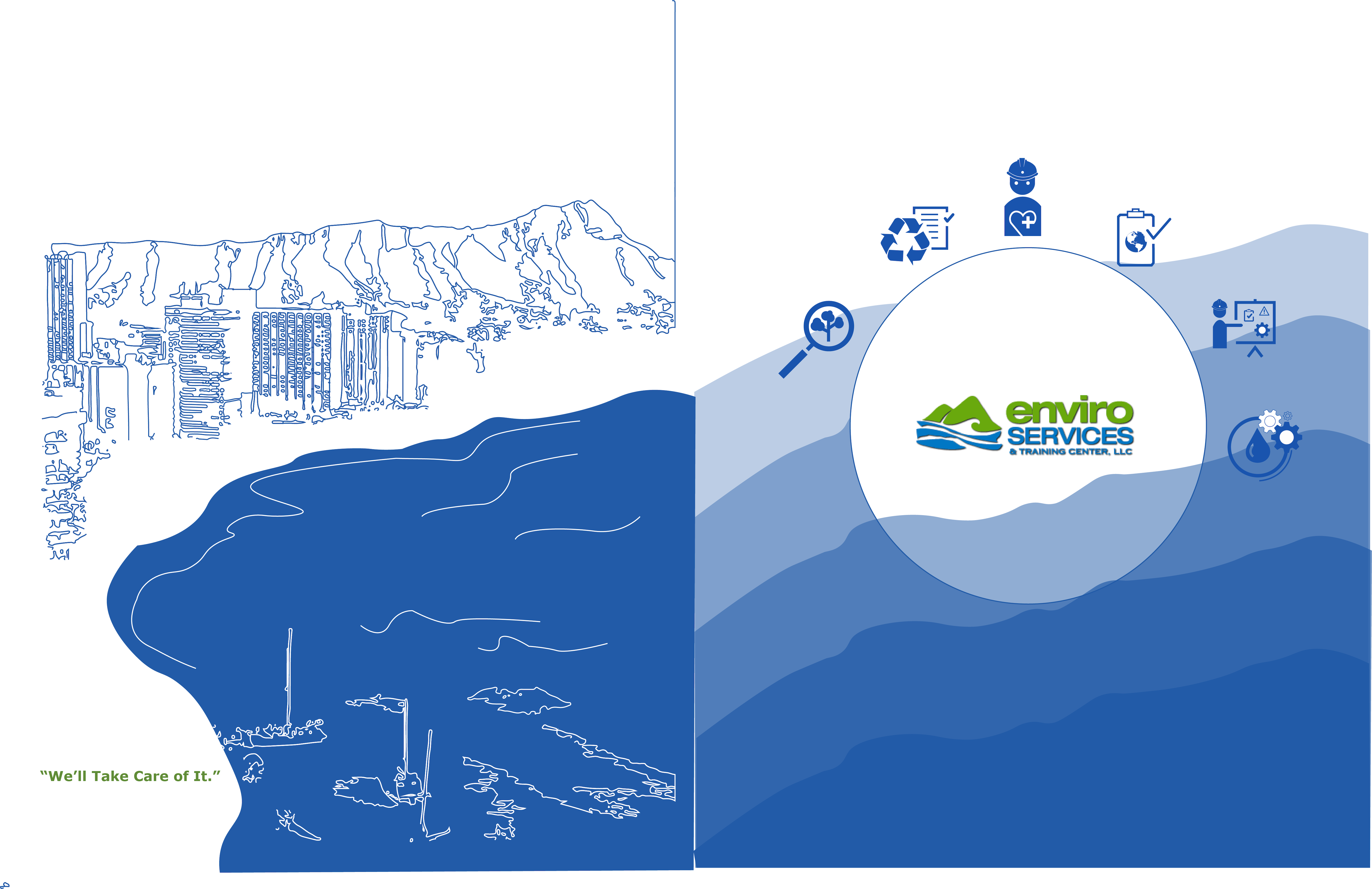 Brochure Design by A.Anteros for EnviroServices & Training Center | Design #24025796