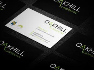 oakhill carpentry business card 2.0 | Diseño de Tarjeta de Presentación por WebixBD