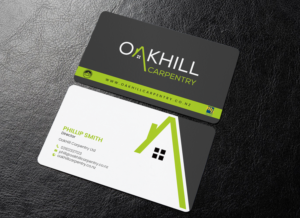 oakhill carpentry business card 2.0 | Business Card Design by chandrayaan.creative