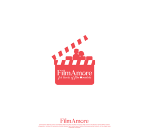 Film Amore     (company name)    for lovers of film * makers ( slogan asterix to be replaced with a heart) | Logo-Design von GBDESIGN