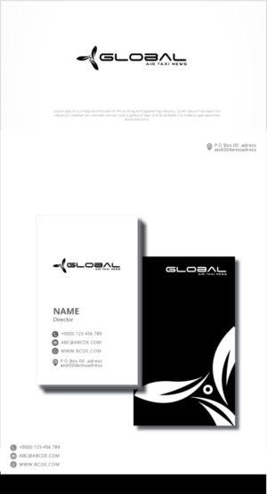 Global Air Taxi News | Design de Logo par graphicevolution