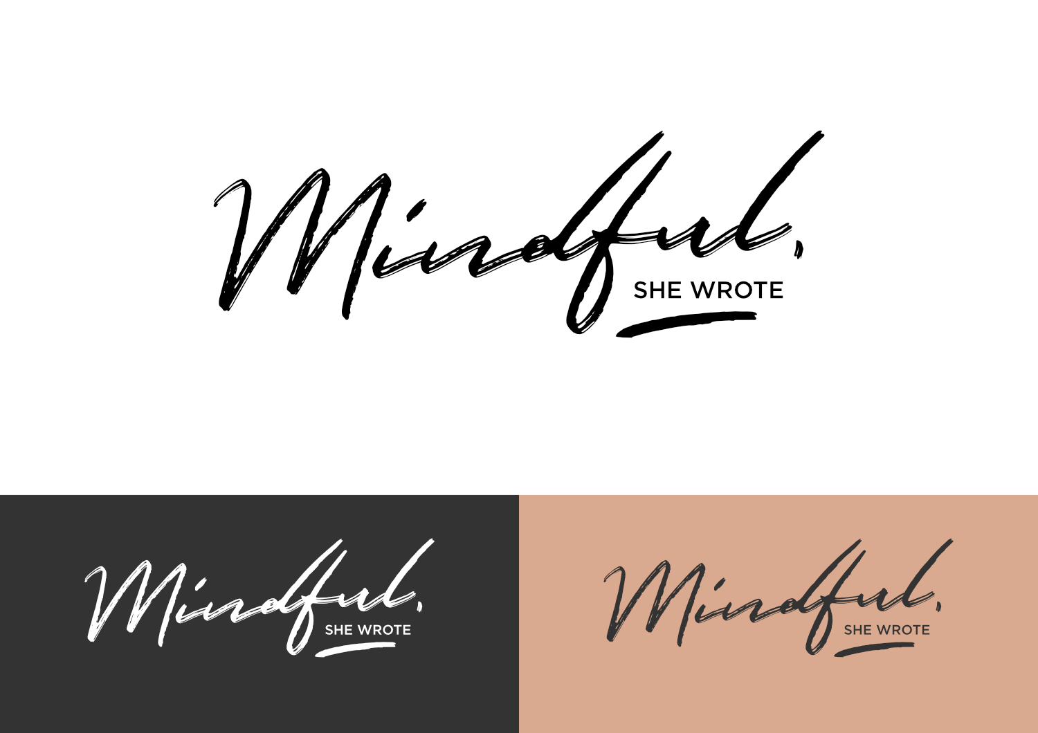 Logo Design by Stobart Creative for Mindful, She Wrote | Design #24013231
