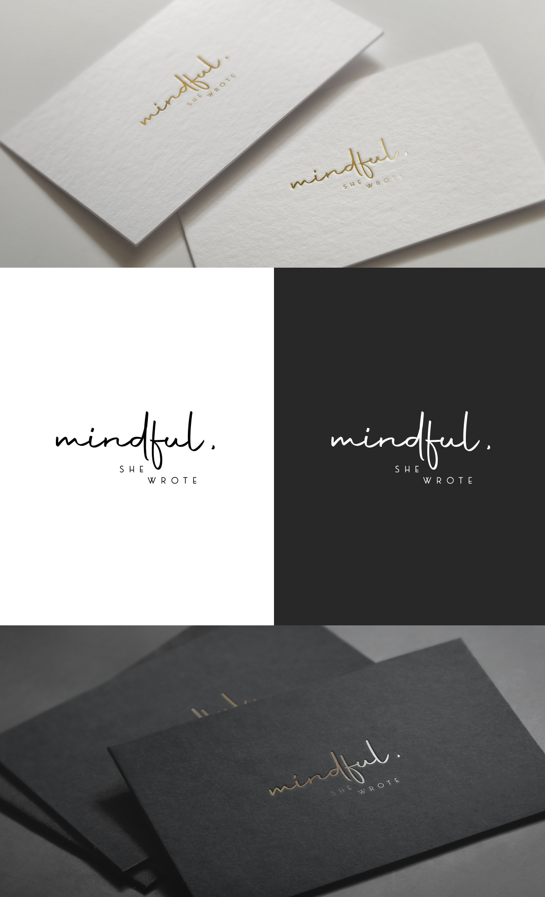Logo Design by GLDesigns for Mindful, She Wrote | Design #24013106