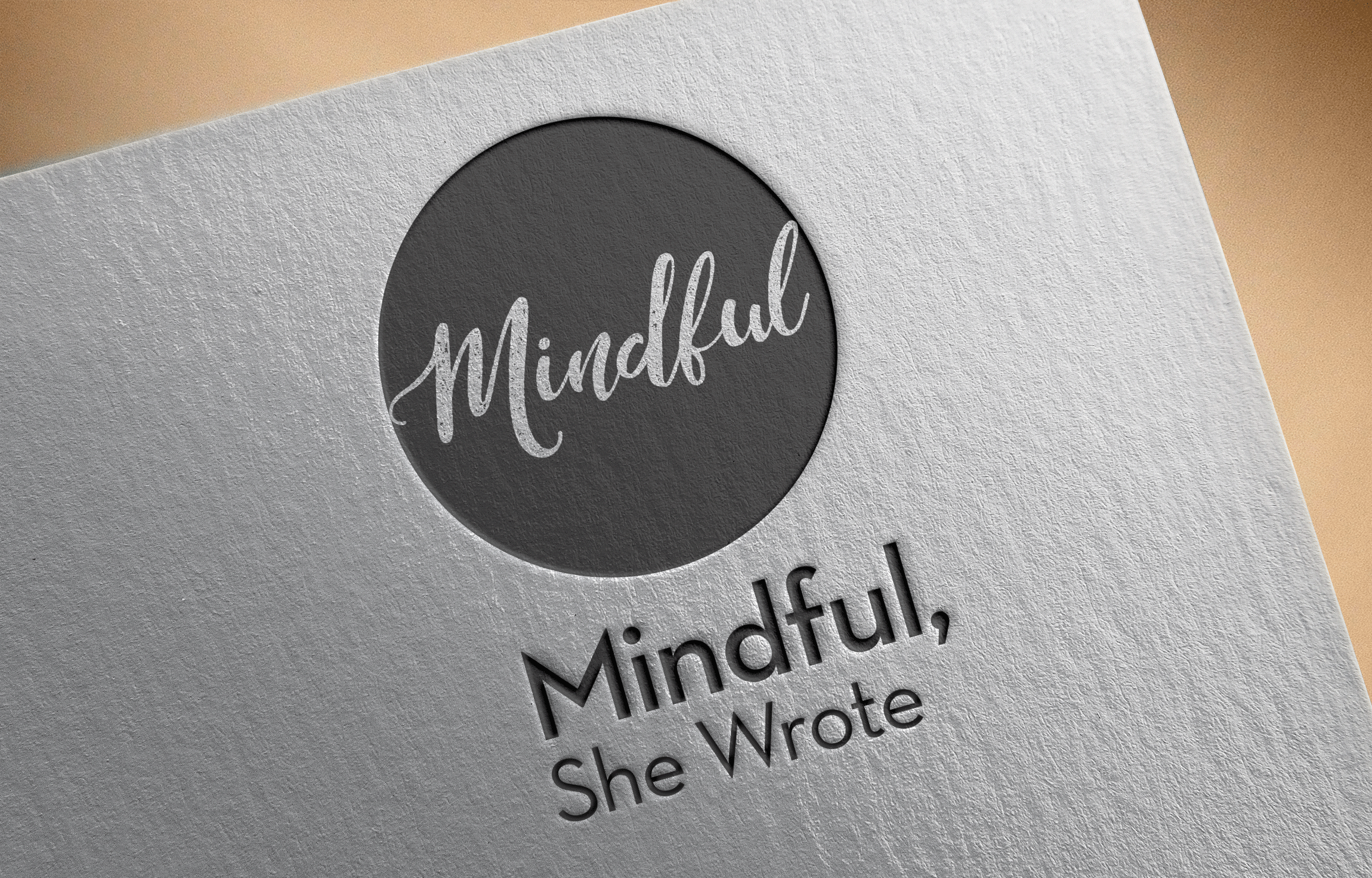 Logo Design by naheel Farhan for Mindful, She Wrote | Design #24014908
