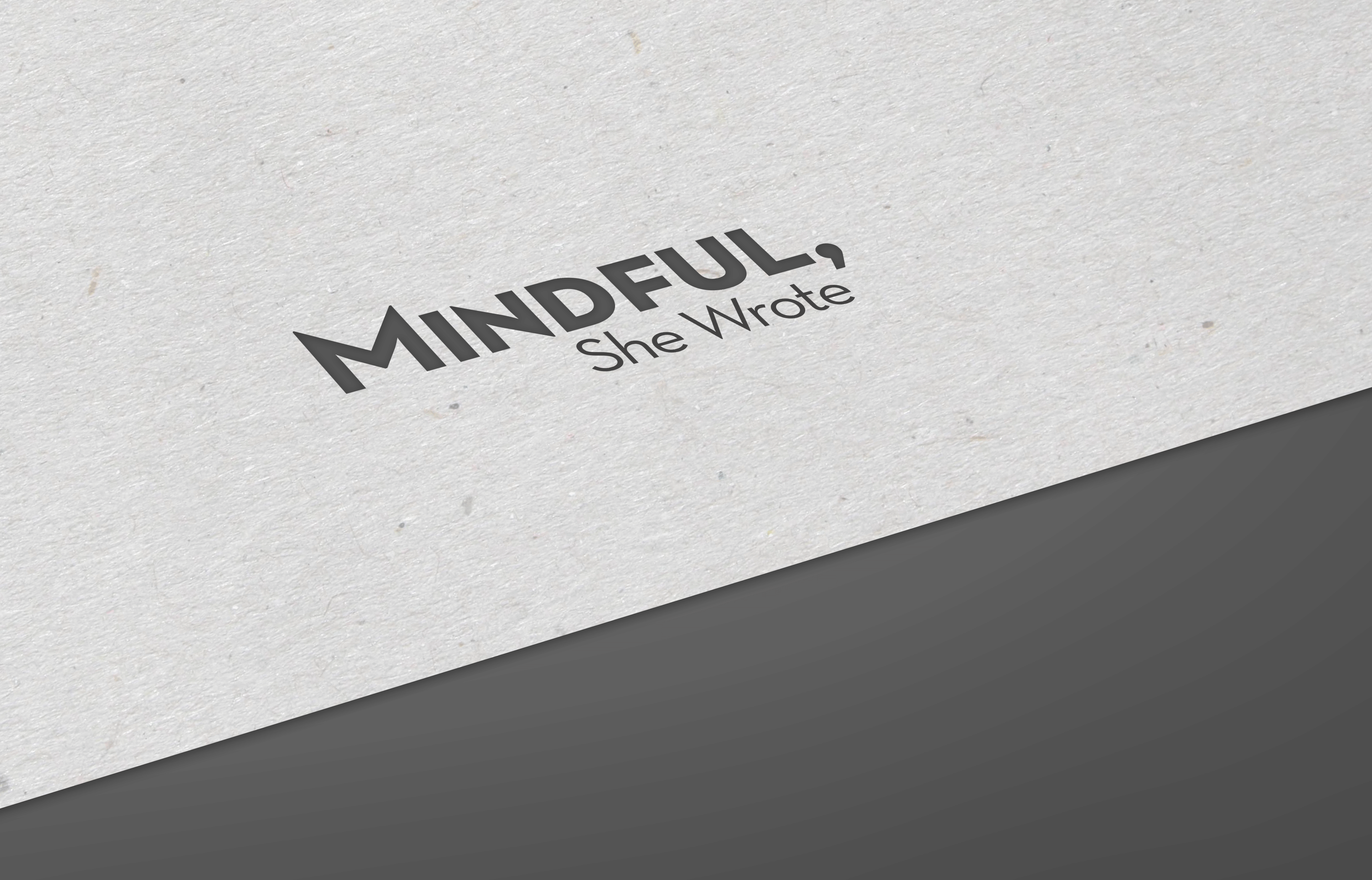Diseño de Logo por naheel Farhan para Mindful, She Wrote | Diseño #24014916