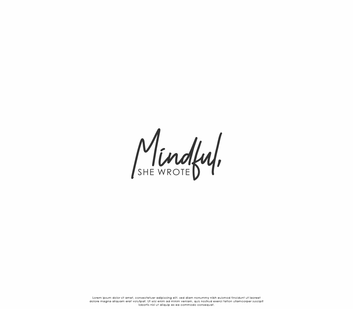 Design de Logo par GBDESIGN pour Mindful, She Wrote | Design #24013473