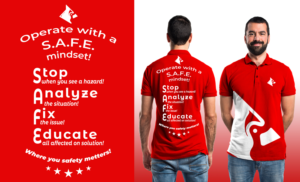 Cardinal Safety | T-Shirt-Design von Al Pech