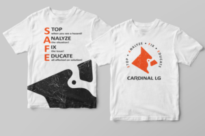Cardinal Safety | T-Shirt-Design von Elizaveta M