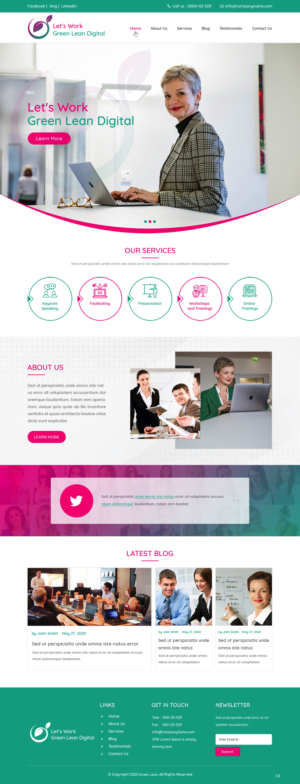 Web Design by pb for work with ease EOOD | Design: #24021642