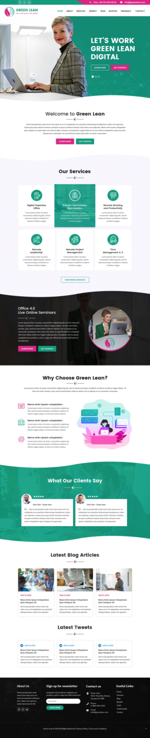 Web Design by pb for work with ease EOOD | Design: #24021645