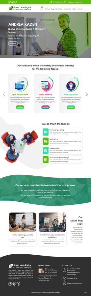 Web Design by pb for work with ease EOOD | Design: #24021646