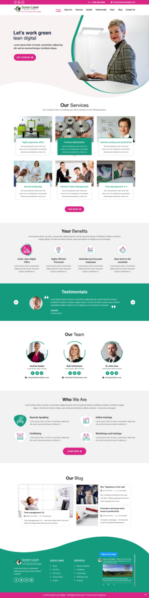 Web Design by pb for work with ease EOOD | Design: #24029815