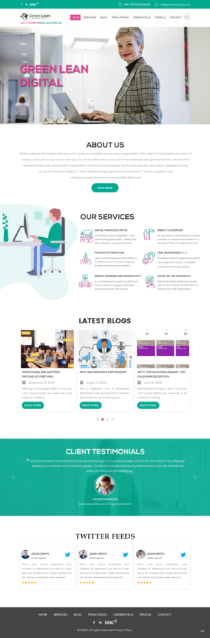 Web Design by pb for work with ease EOOD | Design: #24029816