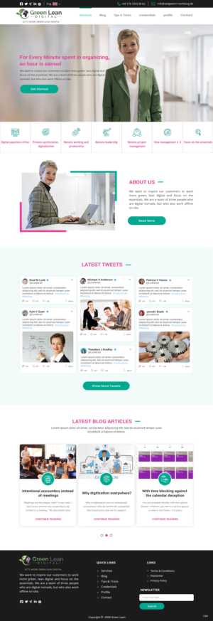 Web Design by pb for work with ease EOOD | Design: #24029817