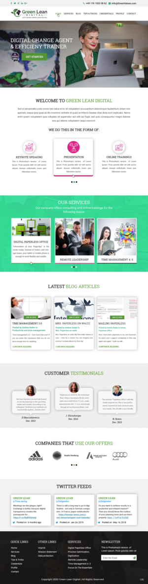 Web Design by pb for work with ease EOOD | Design: #24029819