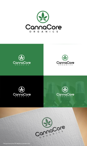 CannaCore Organics | Logo Design by Matrix Studio