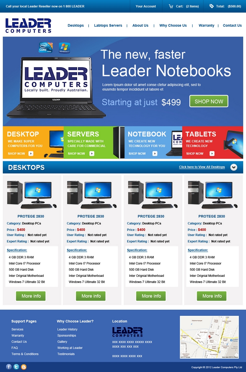 Web Design by pb for this project | Design #725970