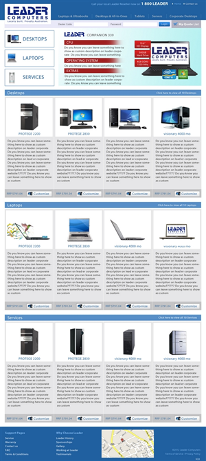 Web Design by pb for this project | Design: #725972