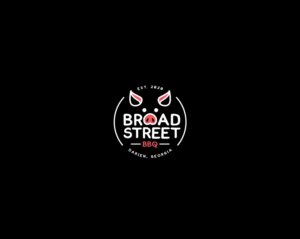 Broad Street BBQ,  Darien, Georgia, Est. 2020......Maybe the pig shape or pig has the Est.2020 on it, with  Broad Street BBQ on top and Darien, Georgia below | Logo Design by MrBranding
