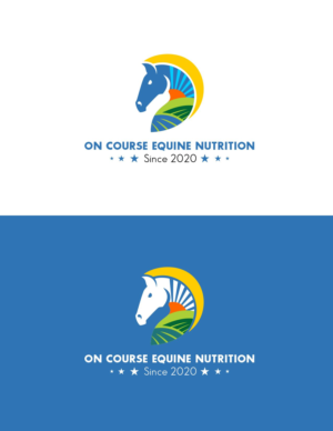 On Course Equine Nutrition | Diseño de Logo por Praza