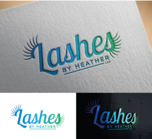 Logo-Design von Anton für Lashes by Heather LLC | Design #24024794