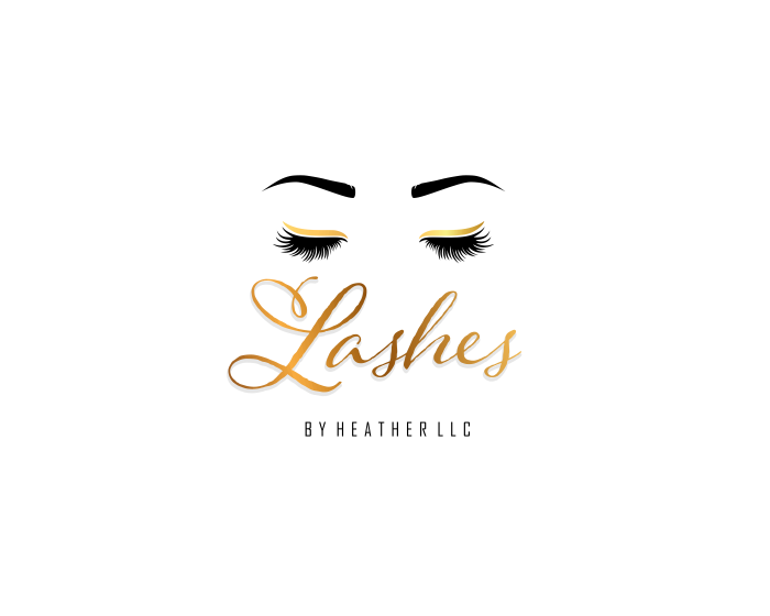 Logo Design by prascovic for Lashes by Heather LLC | Design #24023451