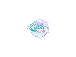 Logo Design by Slant Line Media for Lashes by Heather LLC | Design: #24020634