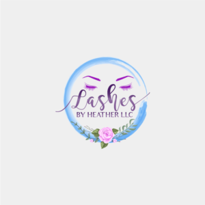 Logo Design by Design Sword for Lashes by Heather LLC | Design: #24018366