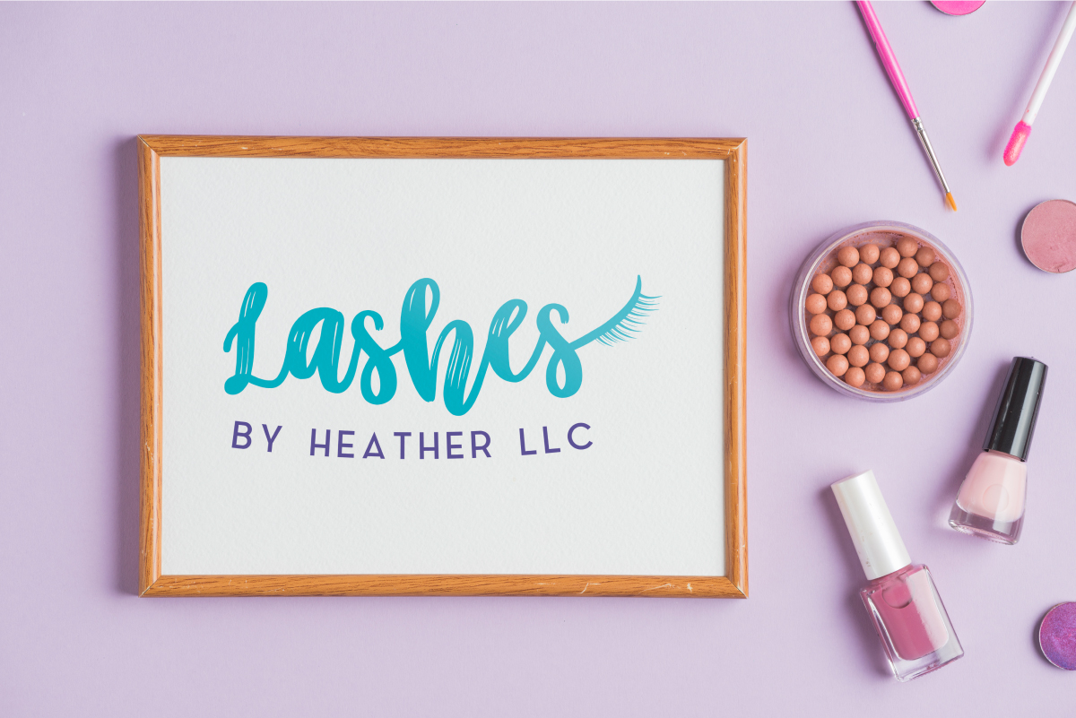 Logo Design by aditya msf54 for Lashes by Heather LLC | Design #24022936