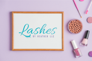 Logo Design by aditya msf54 for Lashes by Heather LLC | Design: #24022939