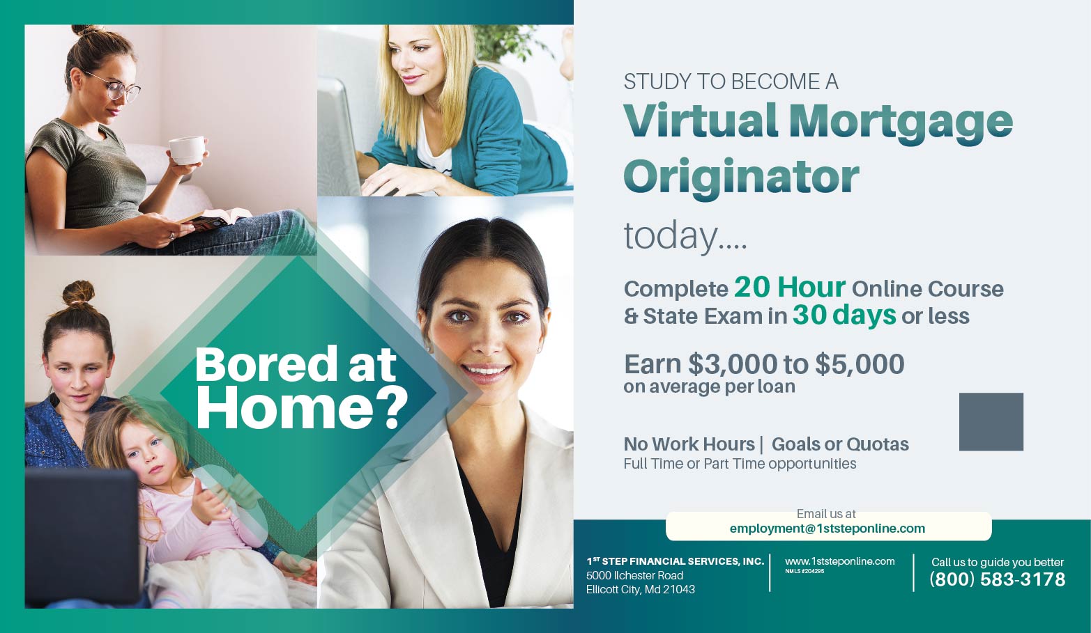 Flyer Design by Resolution -  Artistic Production Services for 1st Step Financial Services, Inc. | Design #24019895