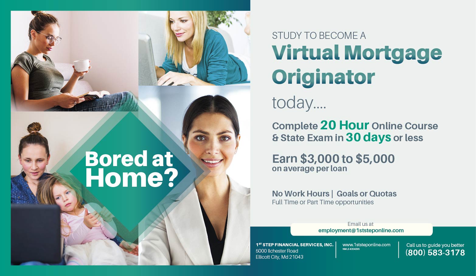 Flyer Design by Resolution -  Artistic Production Services for 1st Step Financial Services, Inc. | Design #24019936