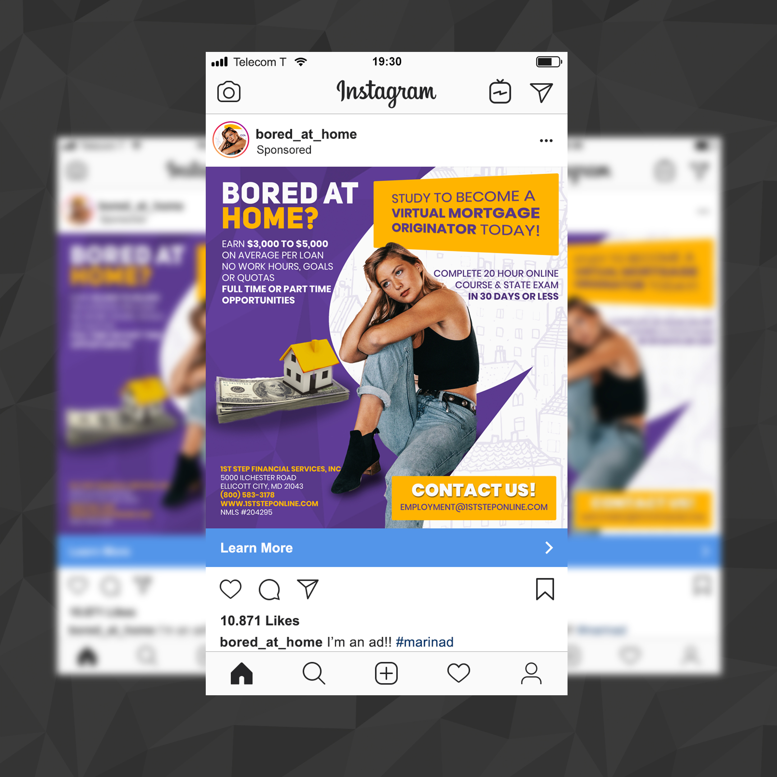 Flyer Design by Atroxic Design for 1st Step Financial Services, Inc. | Design #24021473