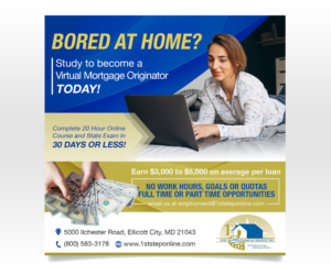Bored at Home | Flyer Design by Luniere Designs