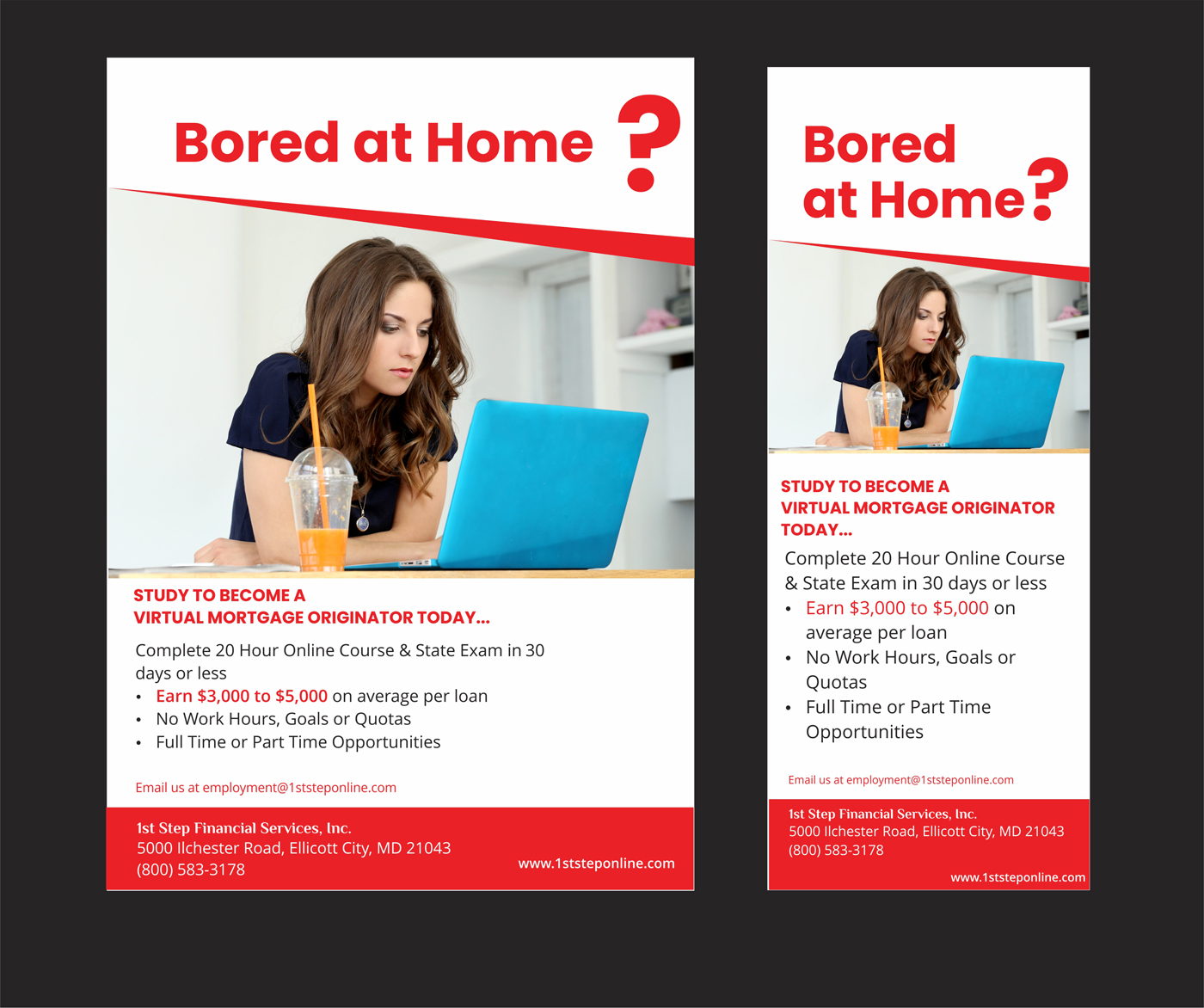 Flyer-Design von fumbh.designs für 1st Step Financial Services, Inc. | Design #24021485