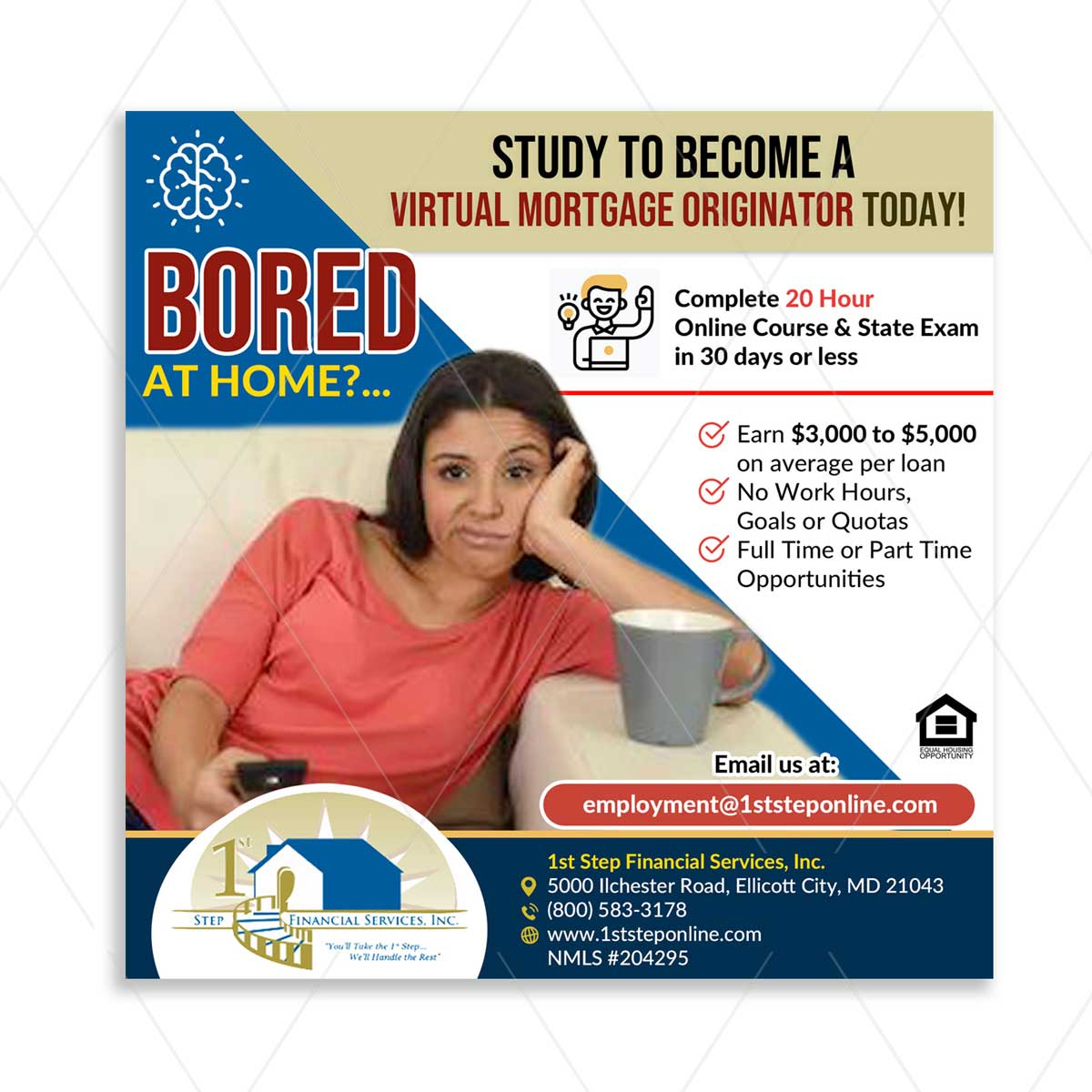Flyer Design by DA. for 1st Step Financial Services, Inc. | Design: #24024135