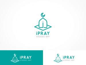I Pray Hygenic  Mat | Diseño de Logo por ArtTank
