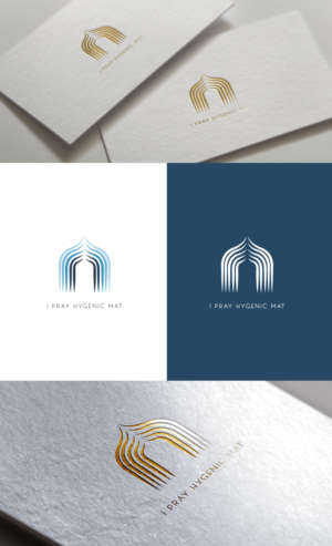I Pray Hygenic  Mat | Diseño de Logo por GLDesigns