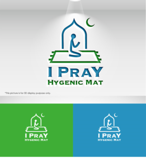 I Pray Hygenic  Mat | Diseño de Logo por Matrix Studio