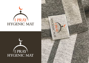 I Pray Hygenic  Mat | Diseño de Logo por oxxi