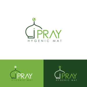 I Pray Hygenic  Mat | Diseño de Logo por Rii