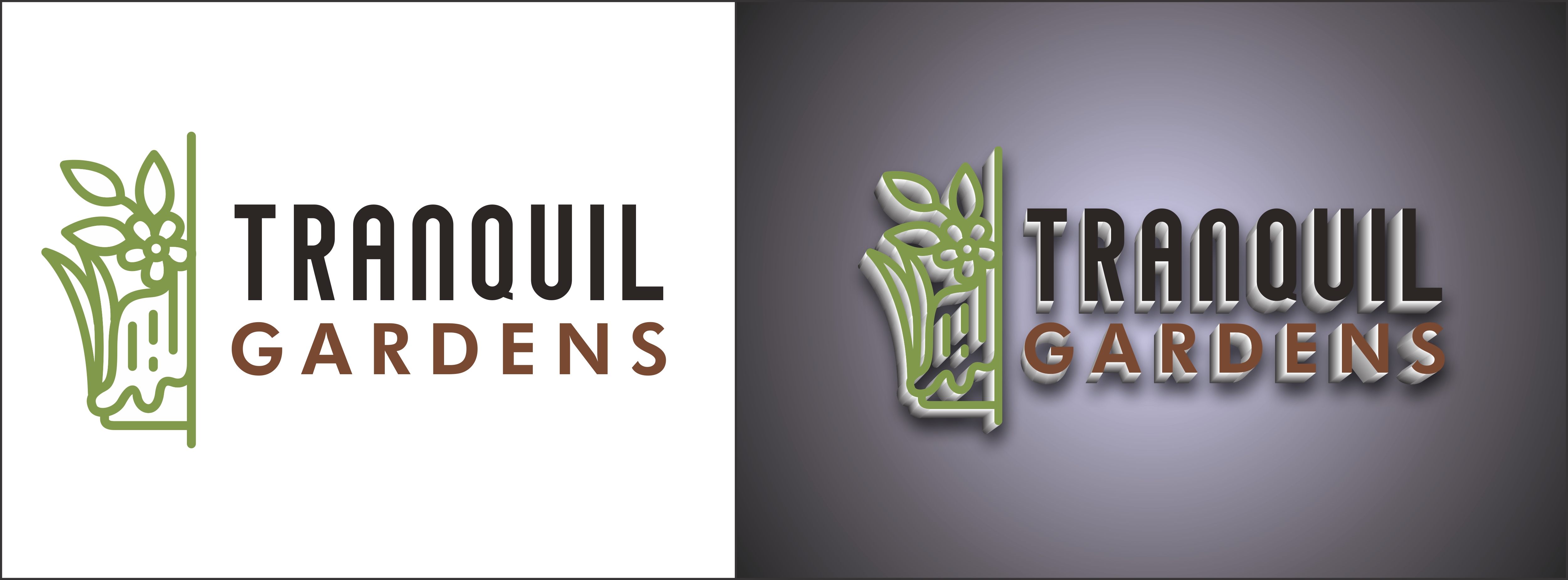 Logo Design by nagamin for Tranquil Gardens | Design #24079908