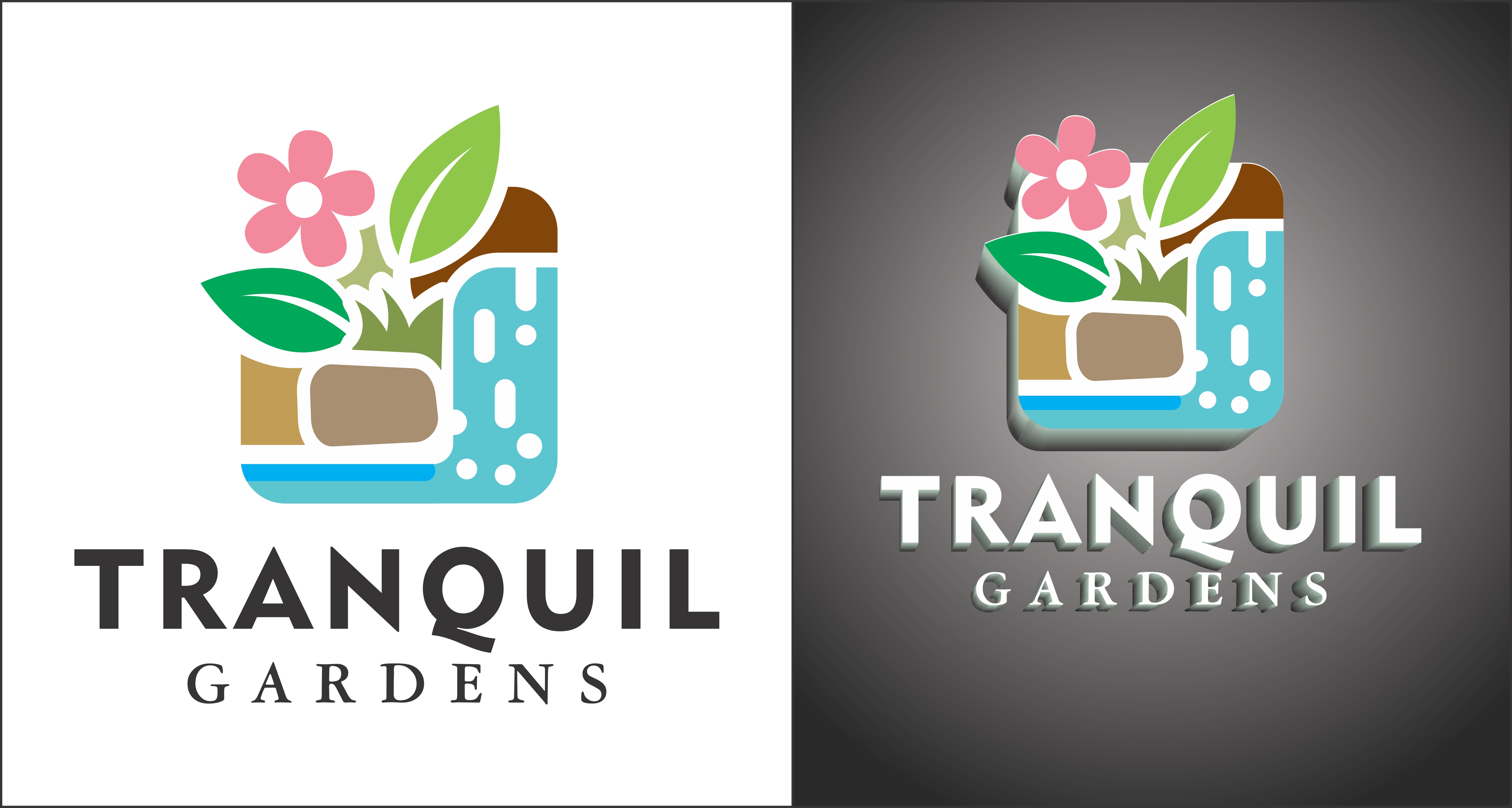 Logo Design by nagamin for Tranquil Gardens | Design #24079909