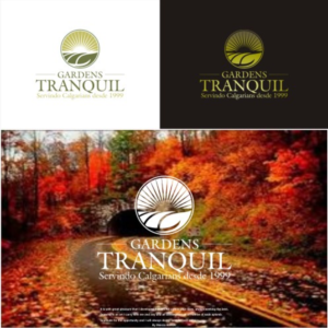 Logo Design by Barros Design for Tranquil Gardens | Design: #24049435