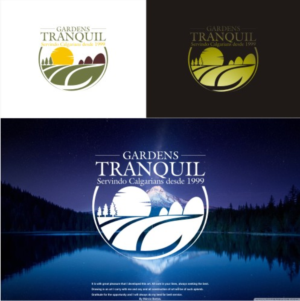 Logo Design by Barros Design for Tranquil Gardens | Design: #24049436